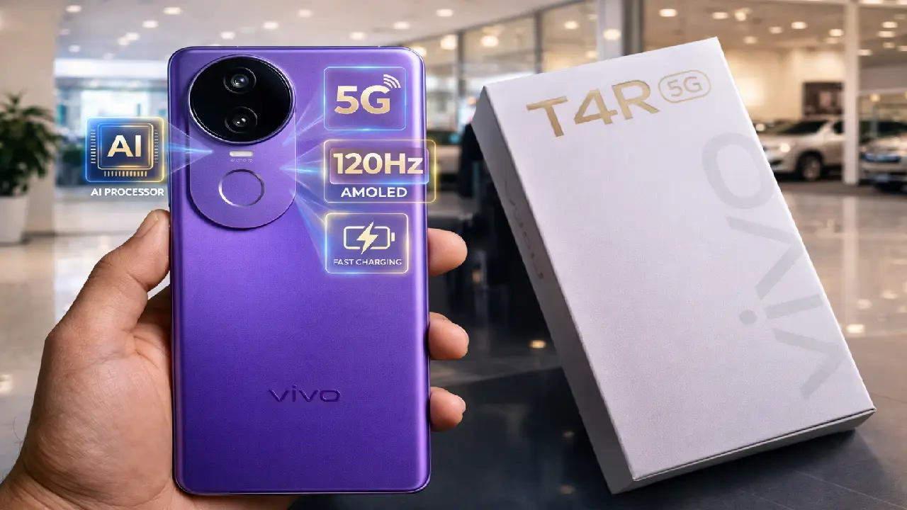 Vivo T4R 5G – The Slimmest Quad-Curved Powerhouse!